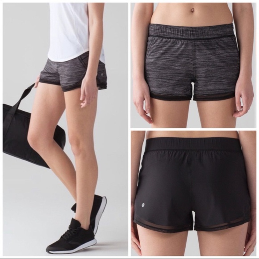 Lululemon size 4 reversible shorts